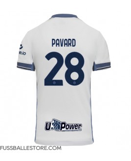 Günstige Inter Milan Benjamin Pavard #28 Auswärtstrikot 2024-25 Kurzarm